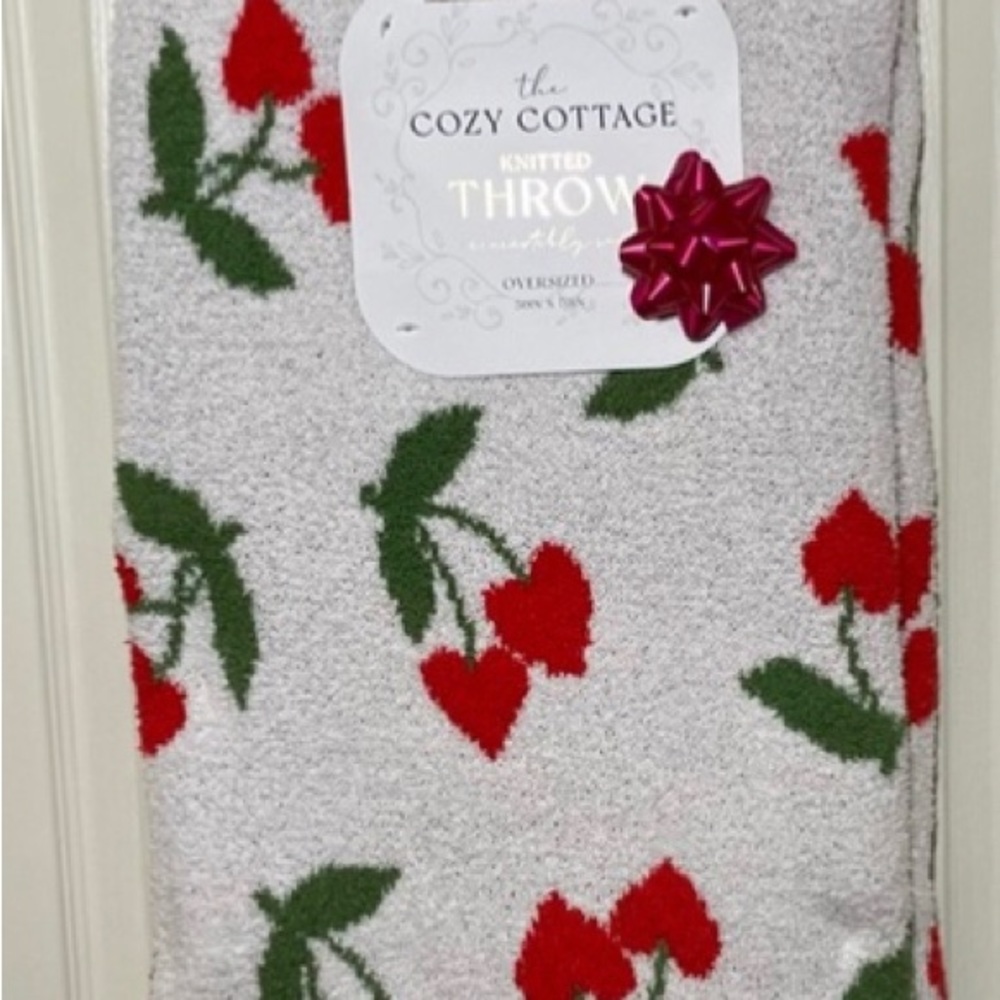Cozy Cottage Knitted Throw Blanket